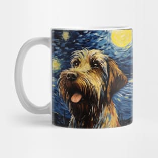 Wirehaired Pointing Griffon Starry Night Mug